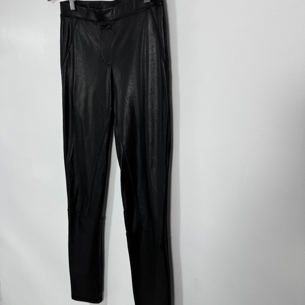 Wilfred Vegan Leather Leggings Mid-rise Black Size S